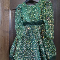 لباس مجلسی مزون دوز دخترانه سن 6الی 8سال