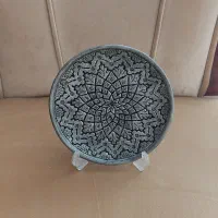 بشقاب قلم زنی دکوری