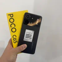 شیائومی پوکو C65 یا 13C حافظه 256 کم کار و تمیز