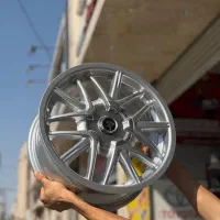 رینگ ۵پر مشکی خرچنگی مشکی نقره ای دنا یی|قطعات یدکی و لوازم جانبی|مشهد, تلگرد|دیوار