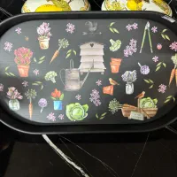 سینی|ظروف سرو و پذیرایی|قره ضیاالدین, |دیوار