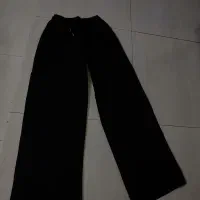 شلوار کتان بگ مشکی اکبند|لباس|ارومیه, |دیوار