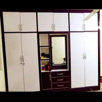 کمد دیواری لوکس با میز آرایش قیمت عالی|جاکفشی، کمد، دراور|هندیجان, |دیوار