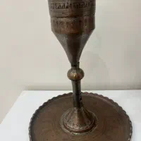 جام قدیمی و سماور روسی|کلکسیون اشیاء عتیقه|رشت, گلسار|دیوار