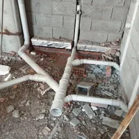 تاسیسات. لوله کشی آب و فاضلاب و نصب شیرآلات