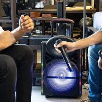 اسپیکر جیپاس 8567 شارژی و برقی فروشگاه آلفا|سیستم صوتی خانگی|کازرون, |دیوار