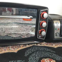 سرخ کن و توستر اون کاملا سالم و تمیز