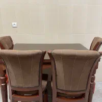 ناهارخوری ۴ نفره کاملا سالم|میز و صندلی غذاخوری|دزفول, |دیوار