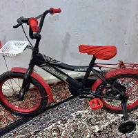 دوچرخه ۱۶ کمکی دار فابریک لاستیک ها صددرصد