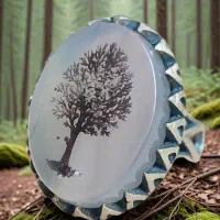 انگشتر شجر نقره روس