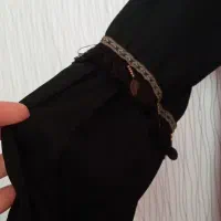 مانتو مشکی مجلسی، سایز ۴۶|لباس|کرمانشاه, |دیوار