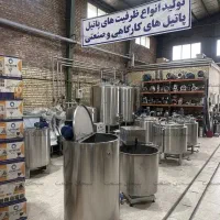 پاتیل پخت شیر 200 لیتری - دیگ پخت شیر کارگاهی