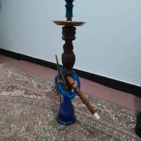 قلیون برنجی و چوبی(گردو)