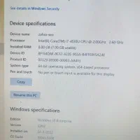لپ تاپ لنوو مدل z5070  core i7|رایانه همراه|مشهد, رسالت|دیوار