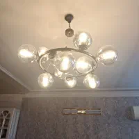 لوستر مولکولی حباب کروم