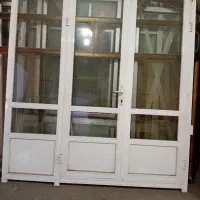 درب آلومینیومی سفید