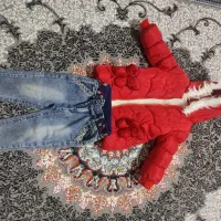 کاپشن وشلوارلی بچه گانه