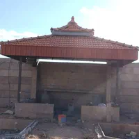 جوشکاری اجرا و تعمیرات سقف آلاچیق سفال طبرستان|خدمات پیشه و مهارت|اصفهان, براآن شمالی|دیوار