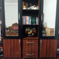 کتابخانه و کمد لباس|کتابخانه، شلف، قفسه‌های دیواری|اهواز, امانیه|دیوار