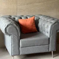 چستر فرانسوری تمام چرم تکی