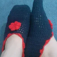 پاپوش بافتنی زنانه|لباس|نسیم‌شهر, |دیوار