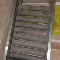 منقل رو‌میزی با پایه ۱۰ سانتی و دمنده توربو فن