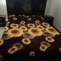 تخت دو نفره میز و دراور آیینه
