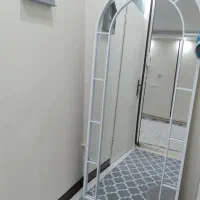 آینه قدی گنبدی ۱۸۰ در ۸۰ رنگ سفید
