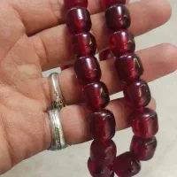 تسبیح سندلوس کهنه اناری 33تایی