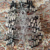 چوب لباسی کلیپسی، فلزی و چوبی