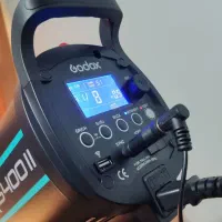فلاش گودکس Godox QS 400 به همراه کاسه استاندارد.|دوربین عکاسی و فیلم‌برداری|کرج, جهان‌شهر|دیوار