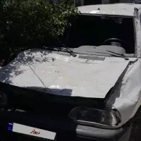 پراید۱۳۱ دوگانه دستی مدل۱۳۹۶ تصادفی