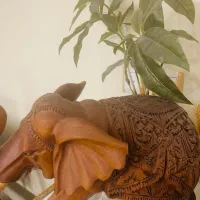 فیل چوبی|مجسمه، تندیس، ماکت|تهران, پاسداران|دیوار