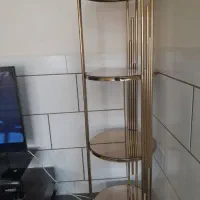 استند  طلایی 4طبقه