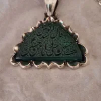 گردنبند نقره و زنجیر