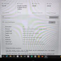 لپتاپ HP probook i5نسل ۸