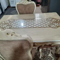 میز ناهارخوری|میز و صندلی غذاخوری|زرین دشت (همدان), |دیوار