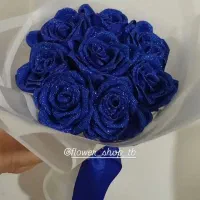 گل روبانی|گل مصنوعی|رشت, منظریه|دیوار