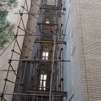 اهنکشی آسانسور درب ریل جوشکاری دال بتنی