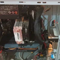 کیس گیمینگ فول i5 11400. rx5600xt نسل ۱۱