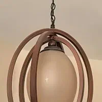 لوستر چوبی|لوستر و چراغ آویز|صدرا-فارس, فاز ۱|دیوار