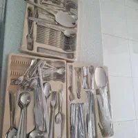 سرویس قاشق و چنگال ۱۸ نفره اصل آلمان مناسب جهیزیه