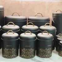 سرویس یونیک جنس مات مشکی طلایی جدید