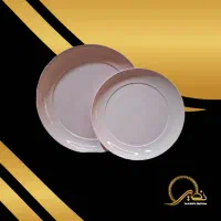 سینی گرد ملامین رنگی دوسایزی