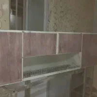 کابینت فلزی و دیوار کوب کارکرده