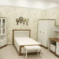 فروش تخت و کمد )+با امکان پرداخت نقد و اقساط