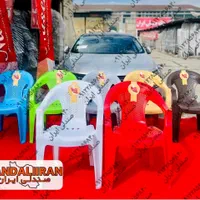 صندلی پلاستیکی/میزناهارخوری طرح نیلی|میز و صندلی غذاخوری|تهران, بهارستان|دیوار