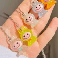 فروش گردنبند لبوبو شبرنگی و فلزی|بدلیجات|رشت, گلباغ نماز|دیوار