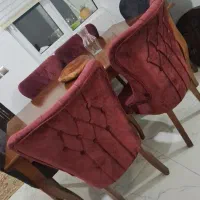 میز غذاخوری ۶نفره|میز و صندلی غذاخوری|رشت, کوی مهر|دیوار