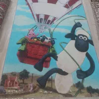 تخفیف ویژه فرش فانتزی کودک طرح کارتونی|فرش|اهر, |دیوار